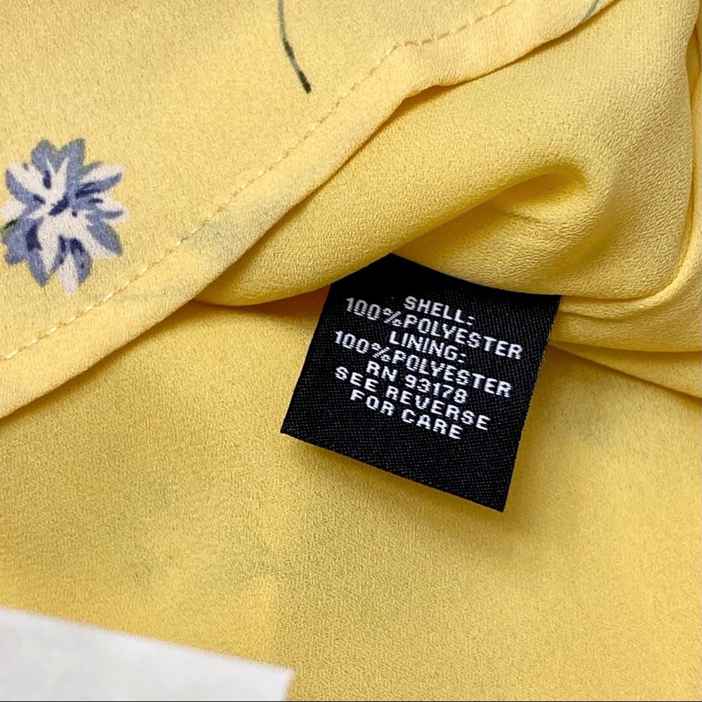 Premise Floral Print Camisole Yellow Size M - Picture 7 of 7